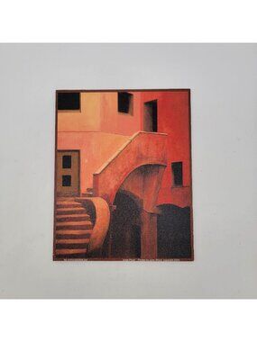 Vintage "No. 9" Artist Proof Giclee On Canvas By John A. Wood Signed &Dated 2004